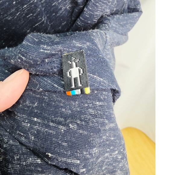 Smartwool Heather Blue V Neck Dress  Everyday Exploration Merino pockets casual - Picture 8 of 12